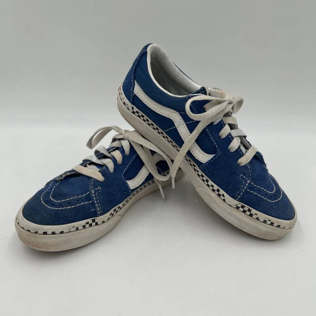 Lace Up Sneakers / Checkered   Stripe