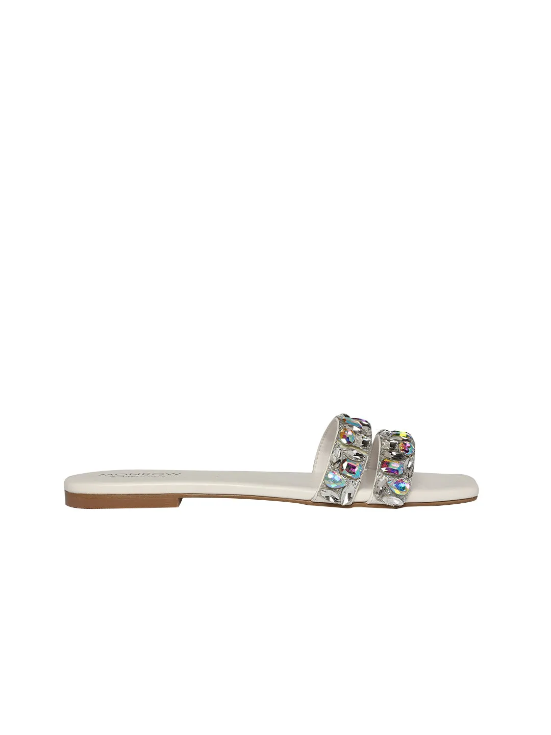 Lacey White Flats