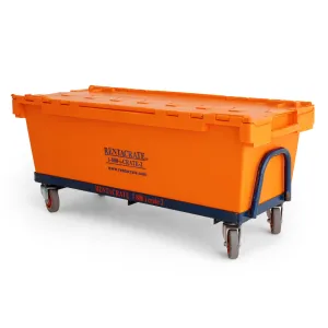 Lateral File Crates - 12 Crates & 4 Dollies