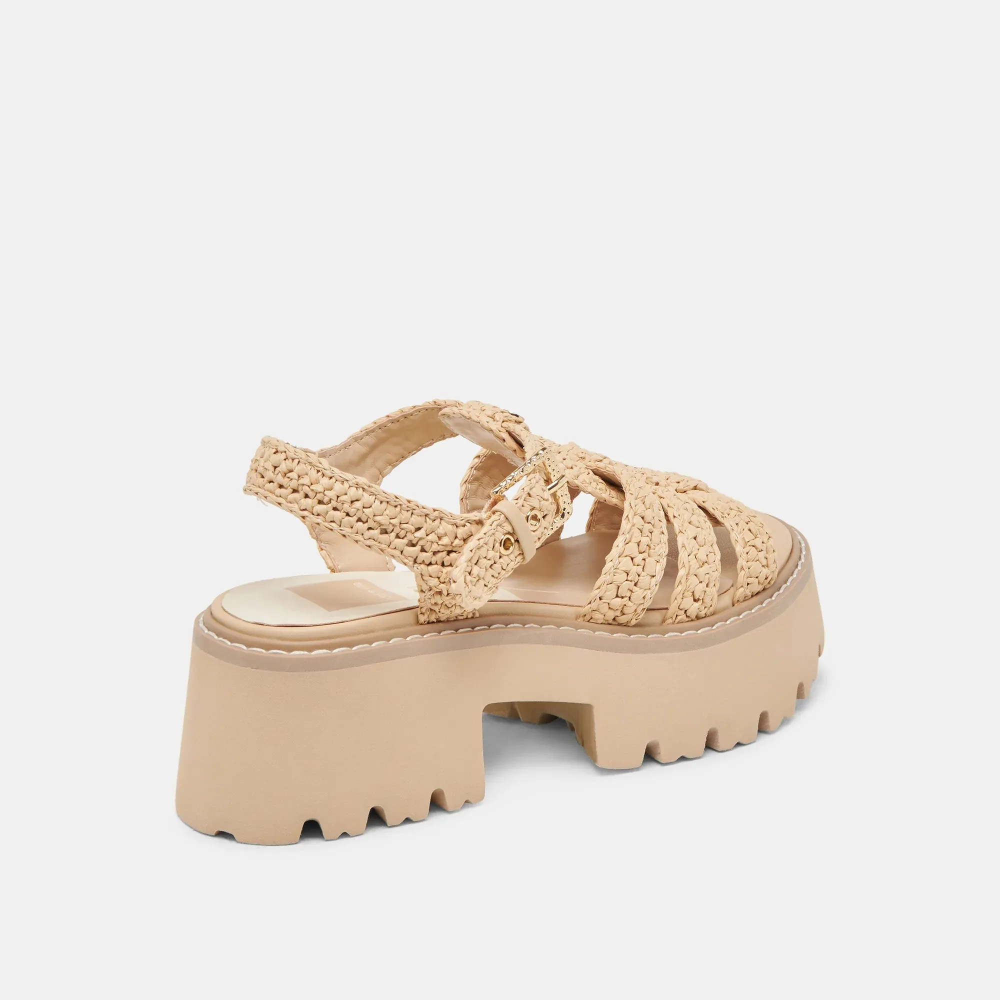 Latice Sandals | Light Natural Knit