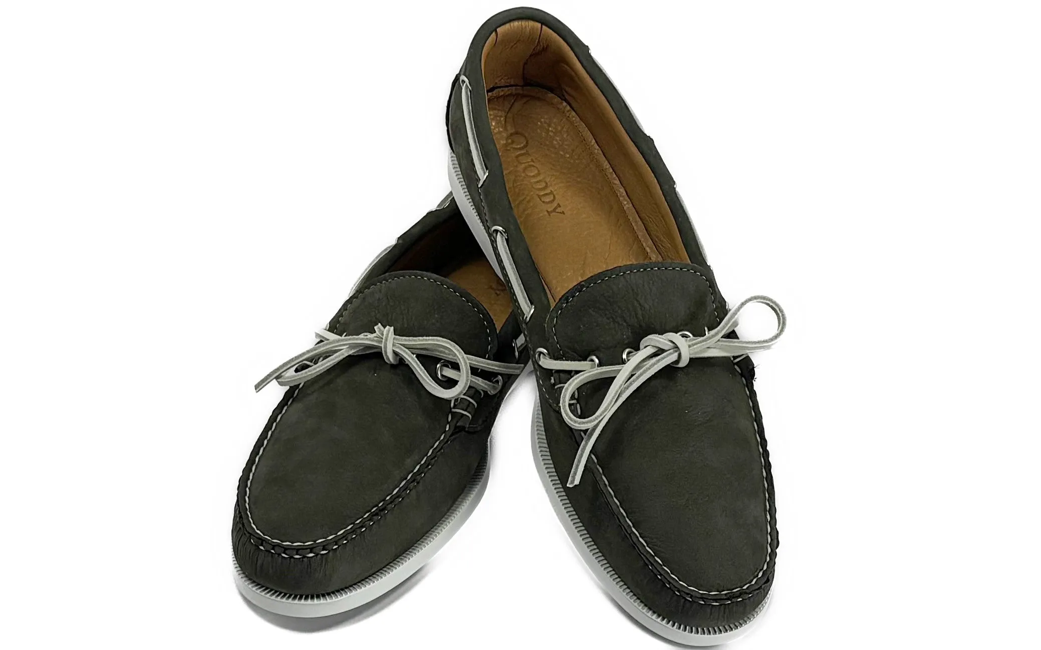 LE Men's Canoe Shoe: Granite