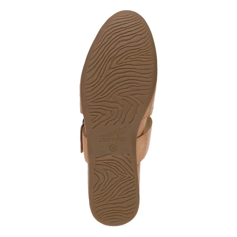 Leilani Woven Mule Sandal in Light Tan