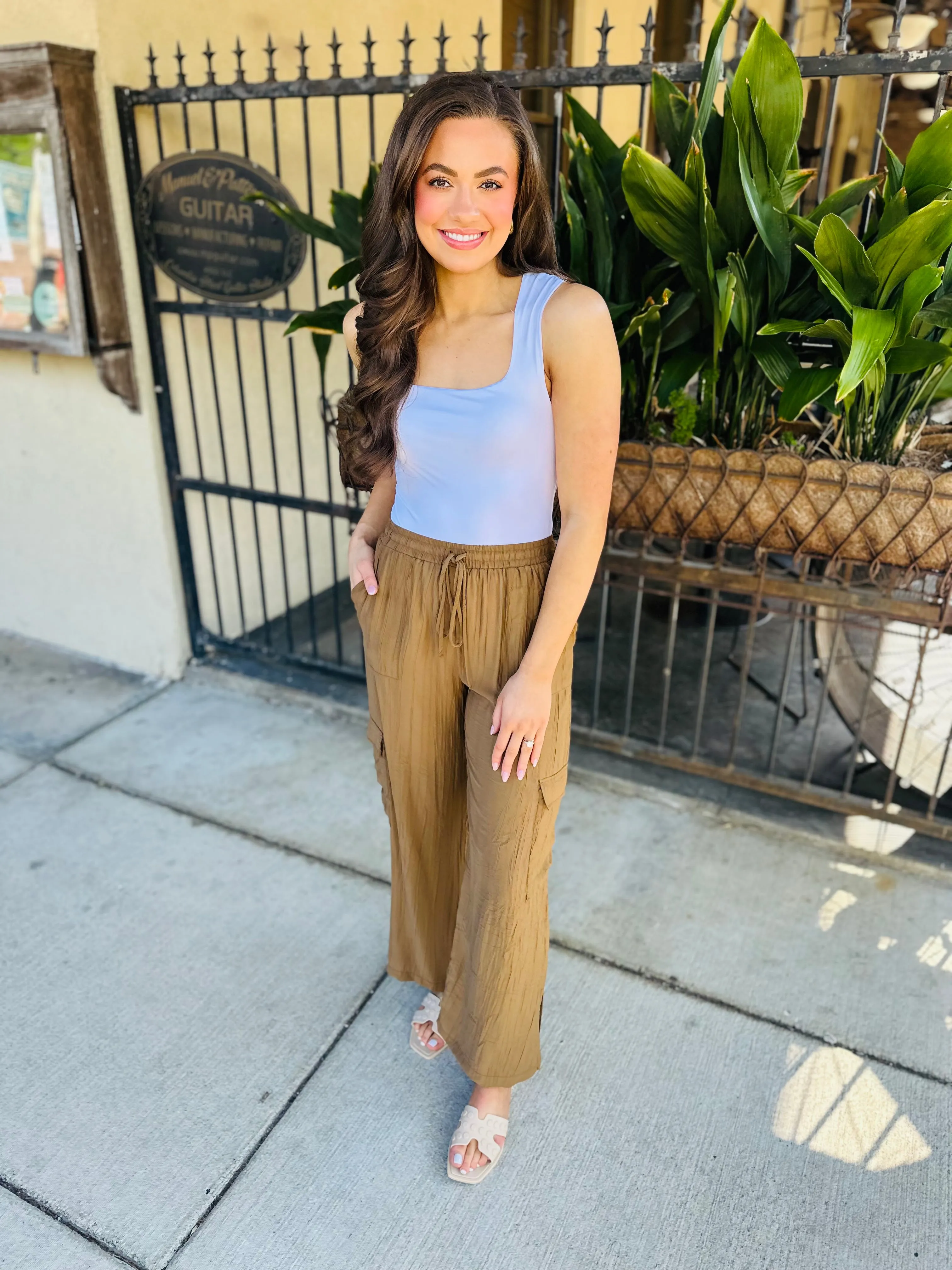 Light a Fire Cargo Pants- Brown