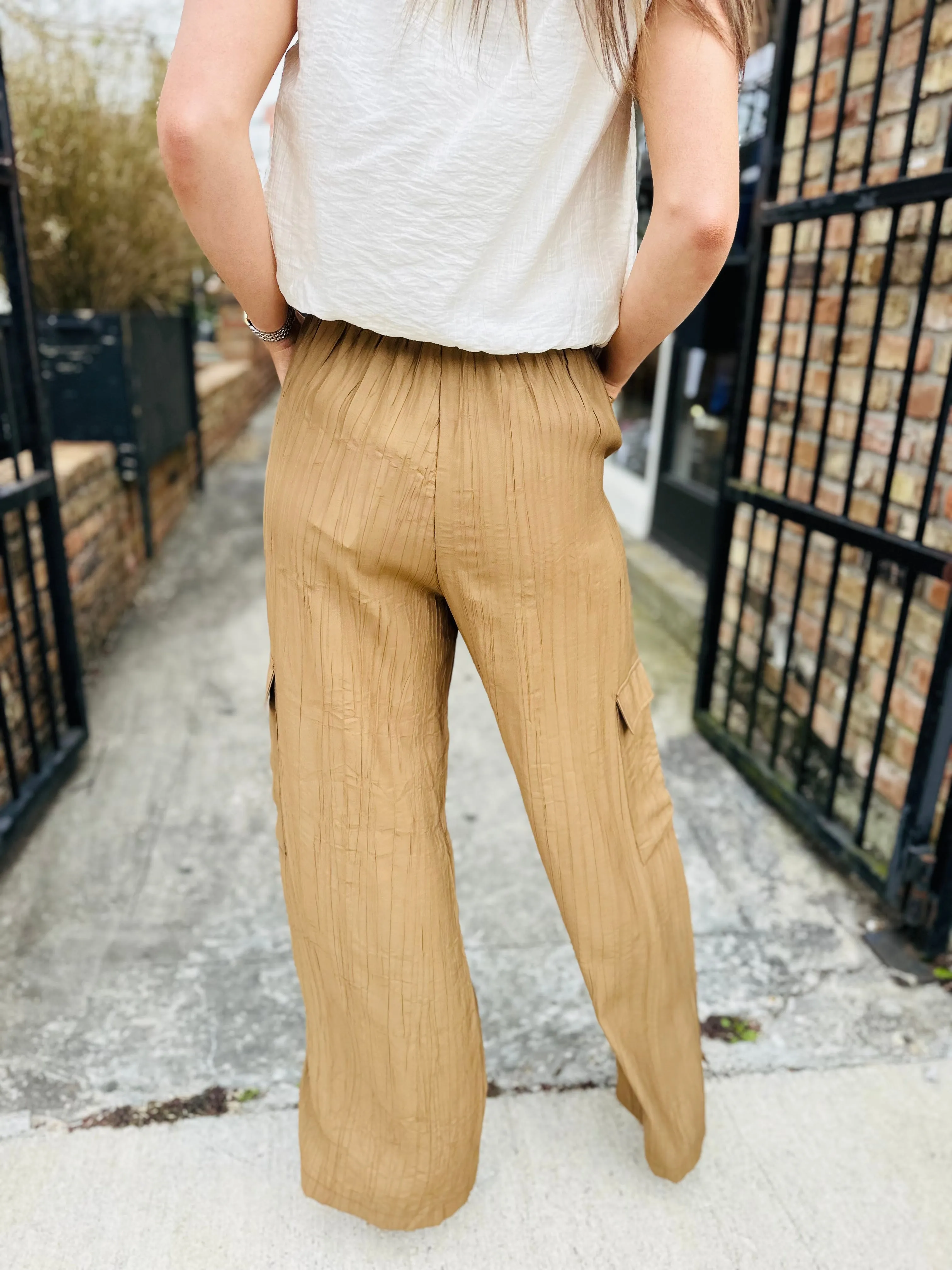 Light a Fire Cargo Pants- Brown