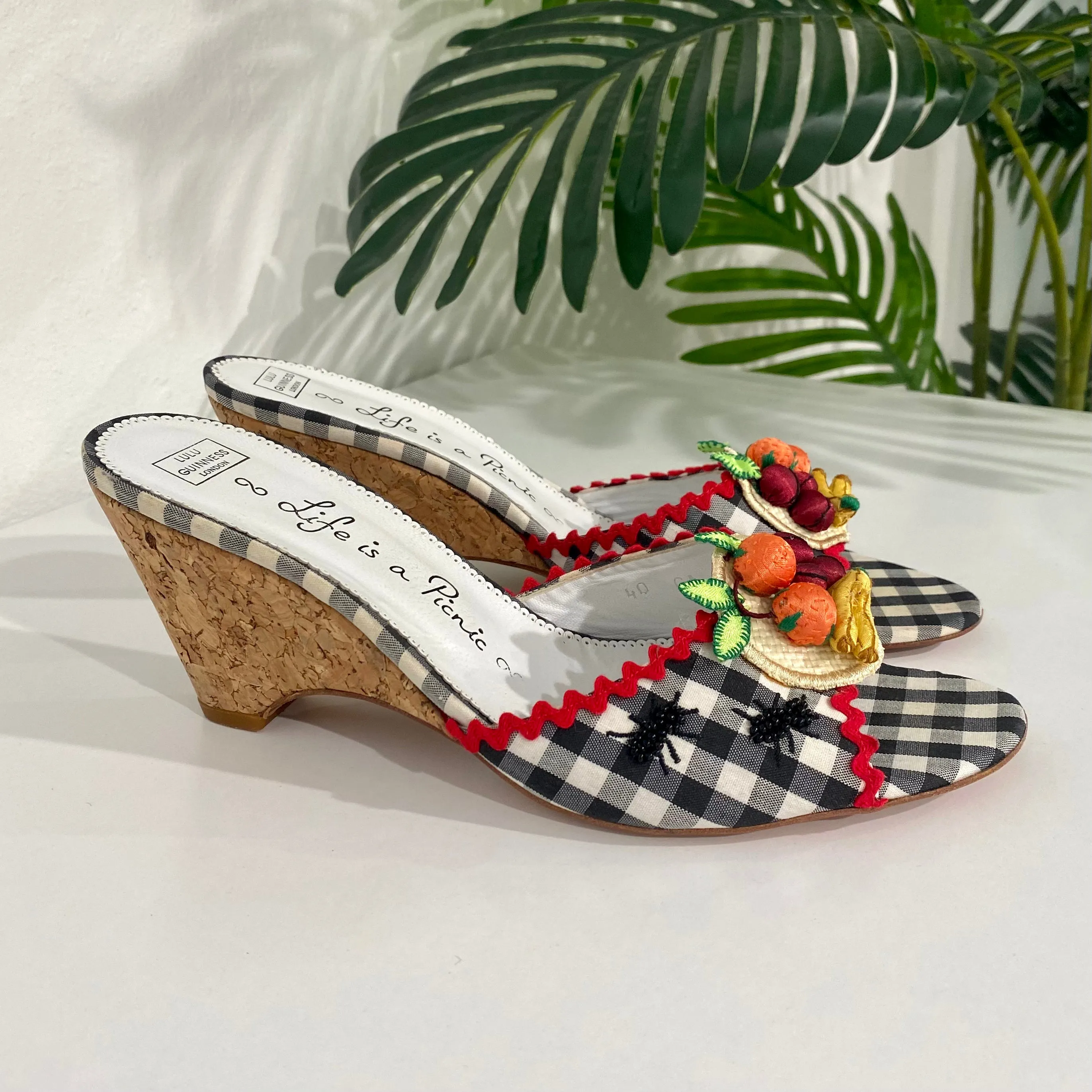 Lulu Guinness Picnic Sandals