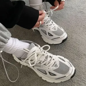 Luxury Men's Sporty Chunky Sneakers