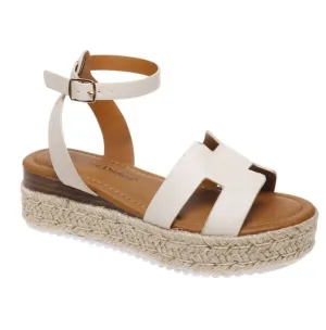 Magic-30 Nude Platform Sandals