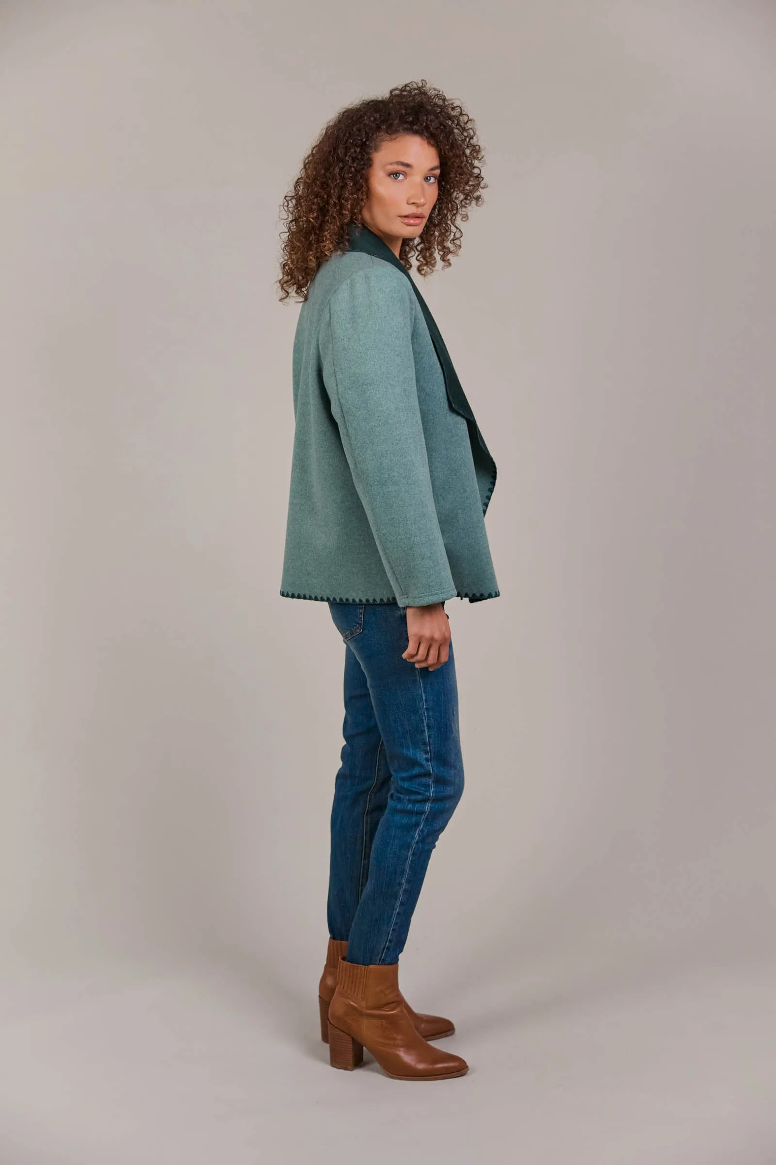 Manta Jacket - Teal