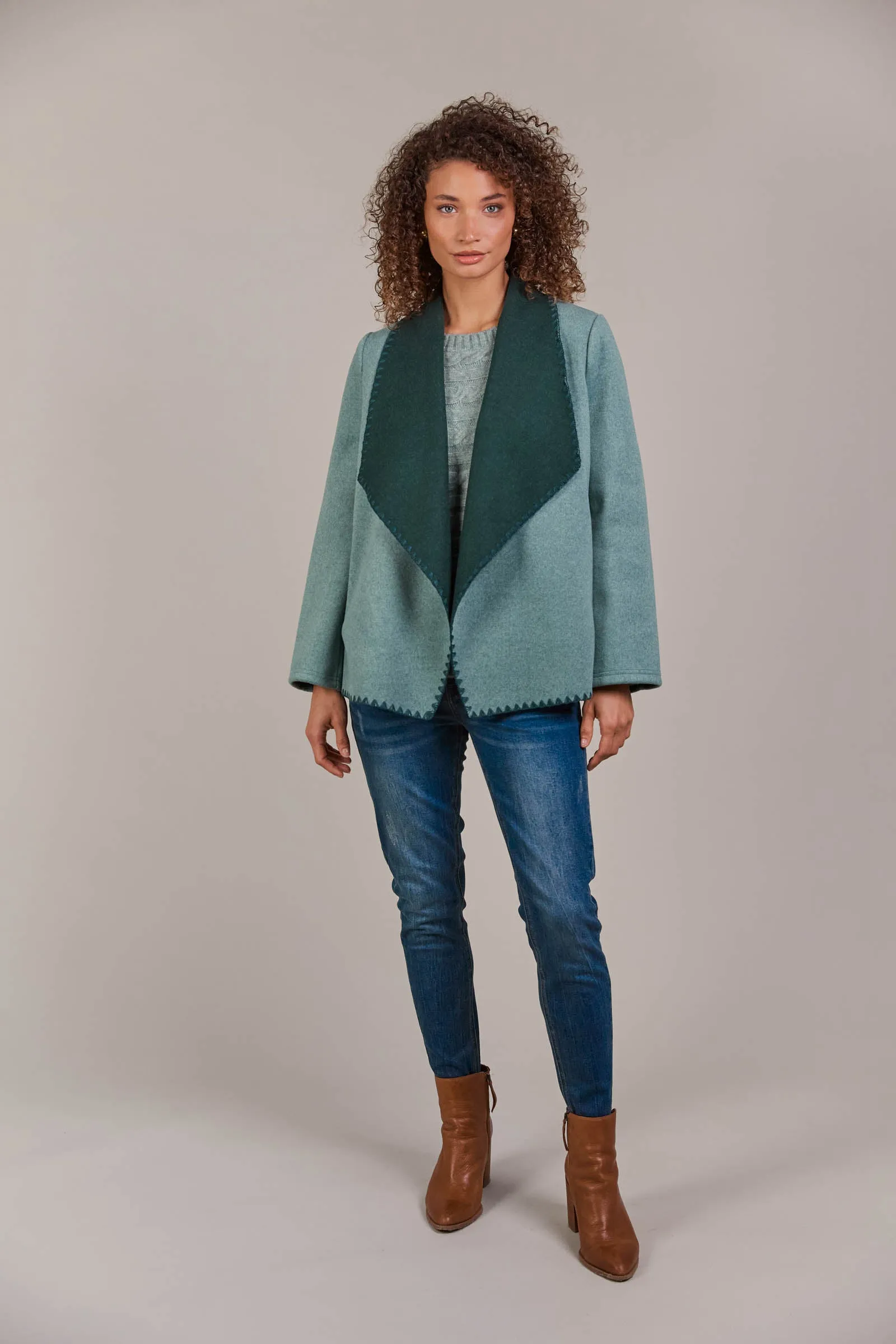 Manta Jacket - Teal