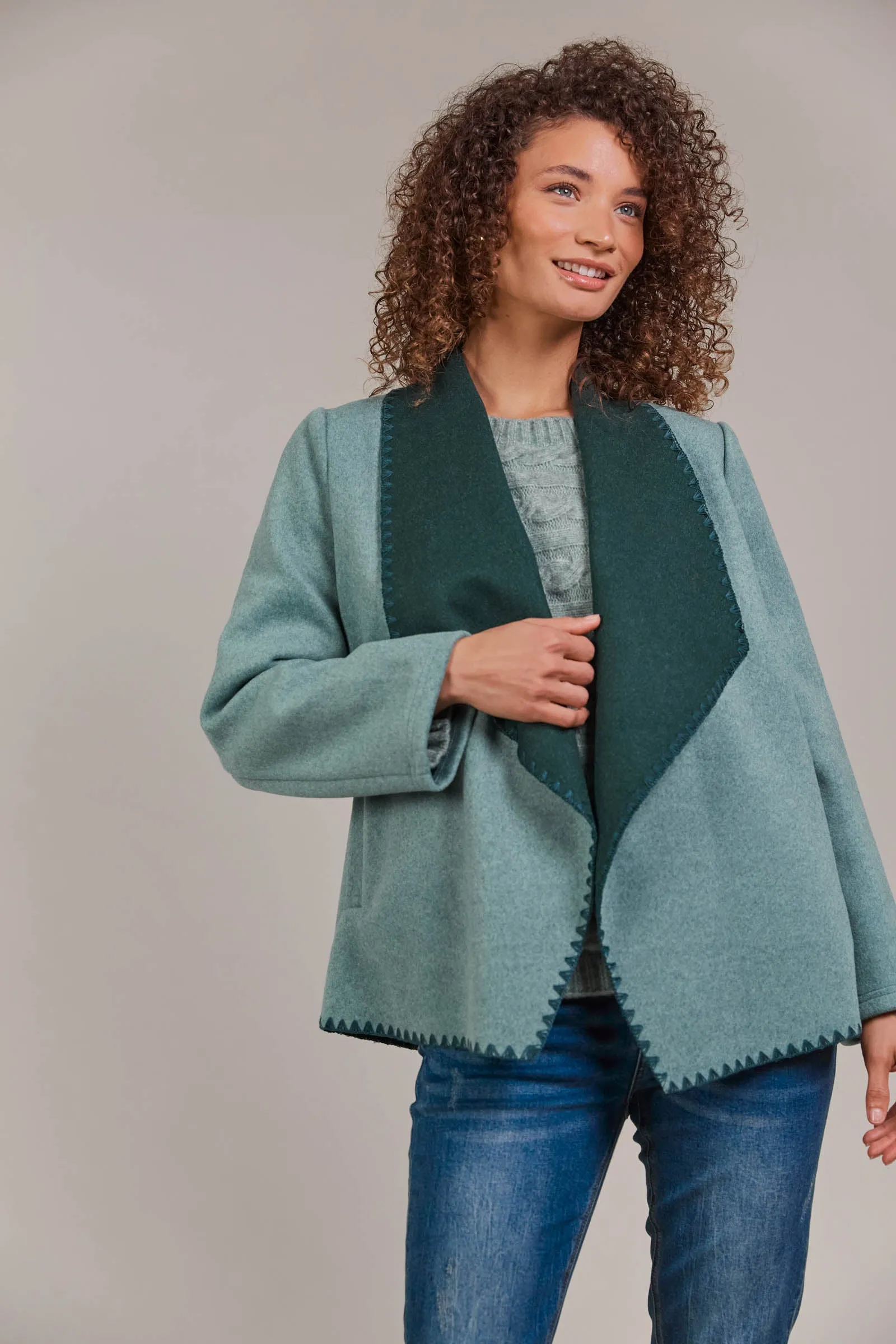 Manta Jacket - Teal