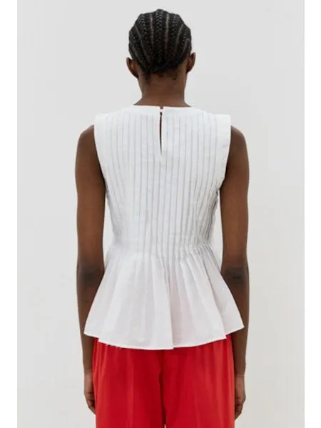 MEIMEIJ - PLEATED COTTON TOP