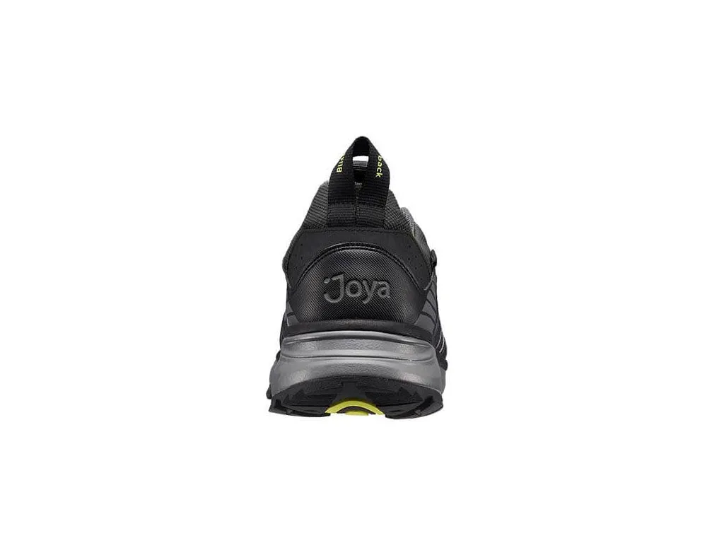 Mens Active Waterproof Santiago Black Grey Hiking Shoes