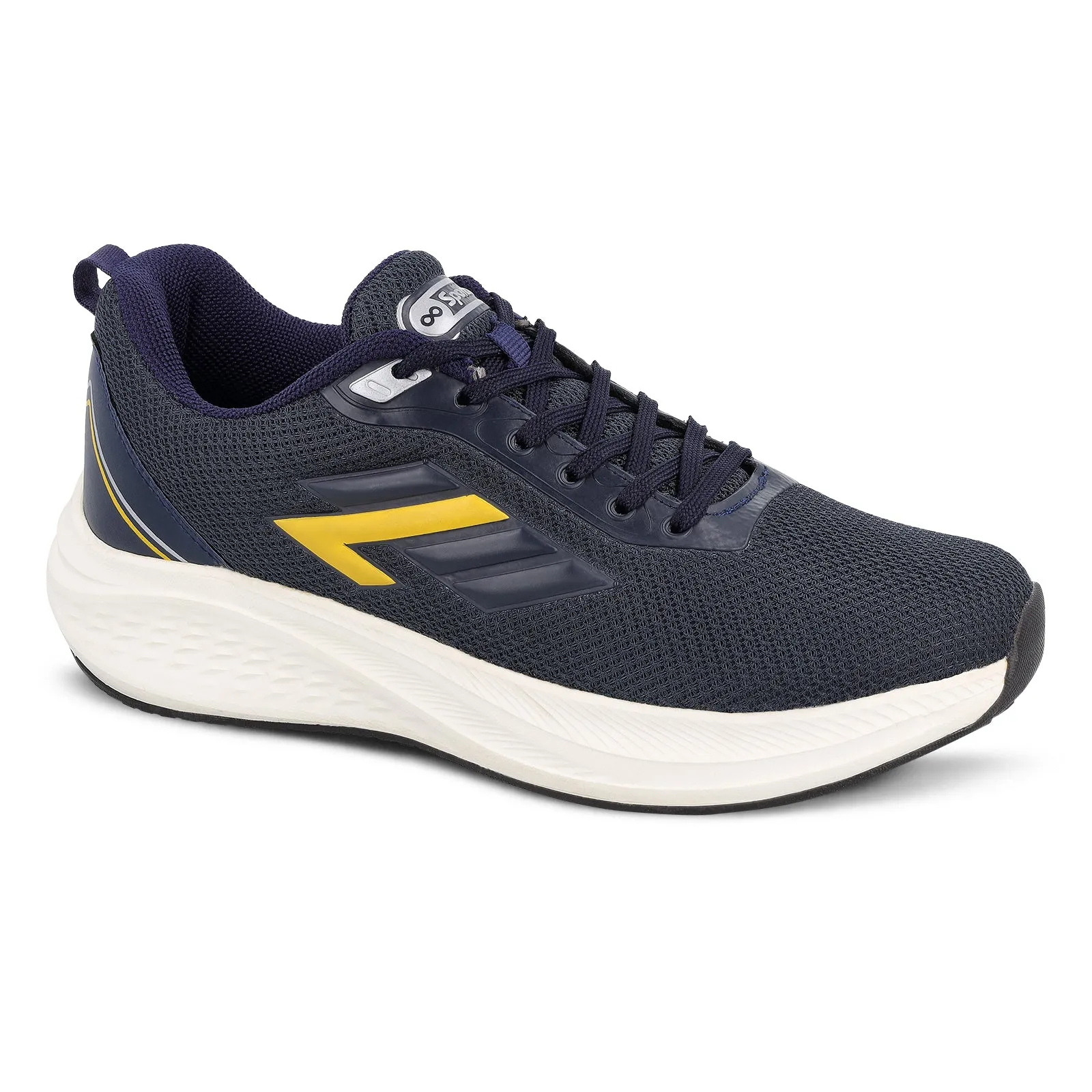 Men's Lace-up Sports Shoe - WS9627 Navy Blue