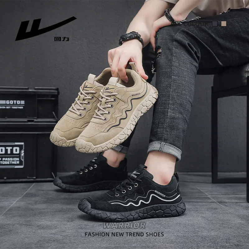 Men's Leather Breathable Retro Casual Shoes