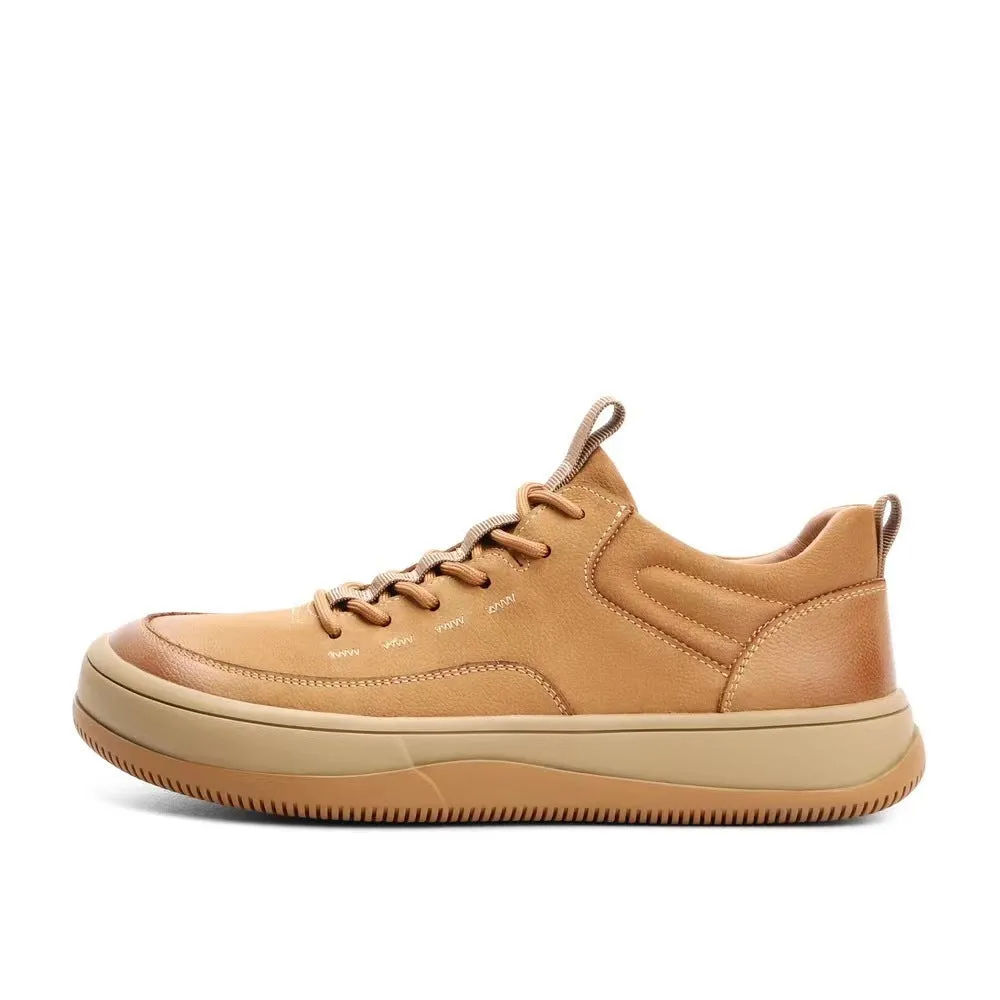 Men's Leather Comfortable Versatile Casual Shoes