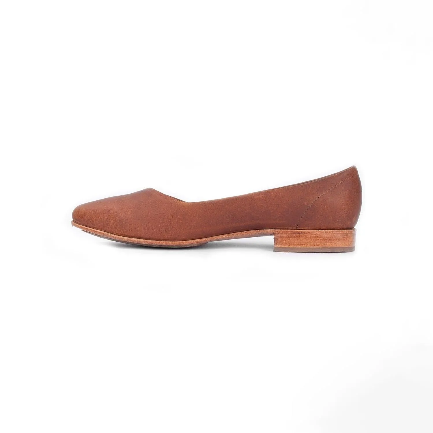 MK22410 - Rumi Flats Brown [Women's Leather Shoes]