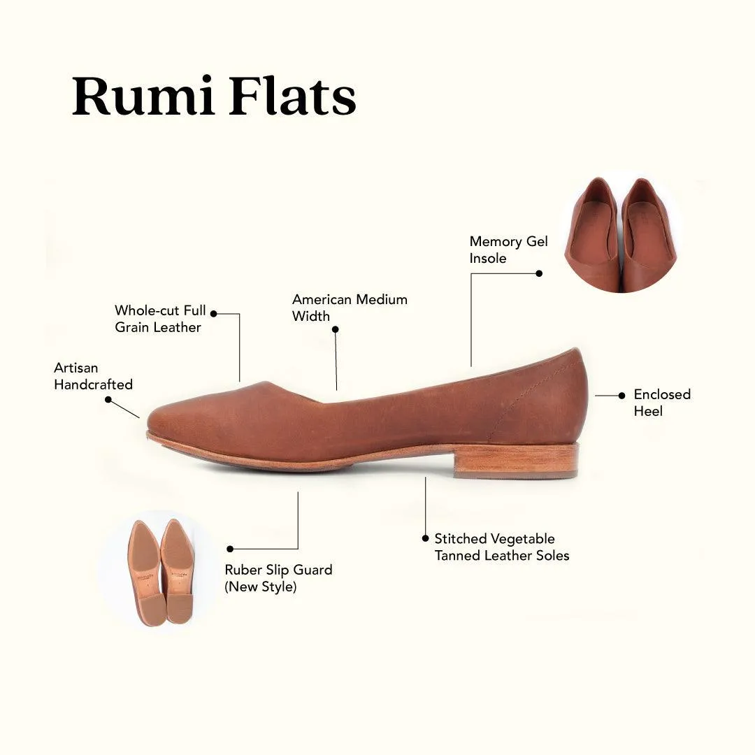 MK22410 - Rumi Flats Brown [Women's Leather Shoes]