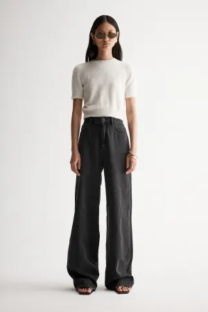 Mochi Knit Tee White