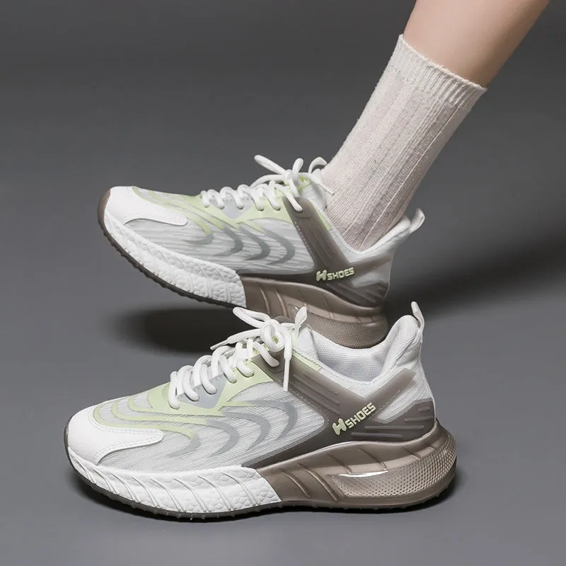 Nanccy Casual Mesh Versatile Thick Sole Sneakers