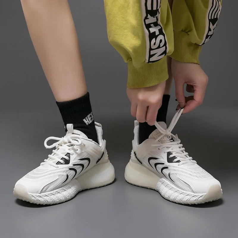 Nanccy Casual Mesh Versatile Thick Sole Sneakers