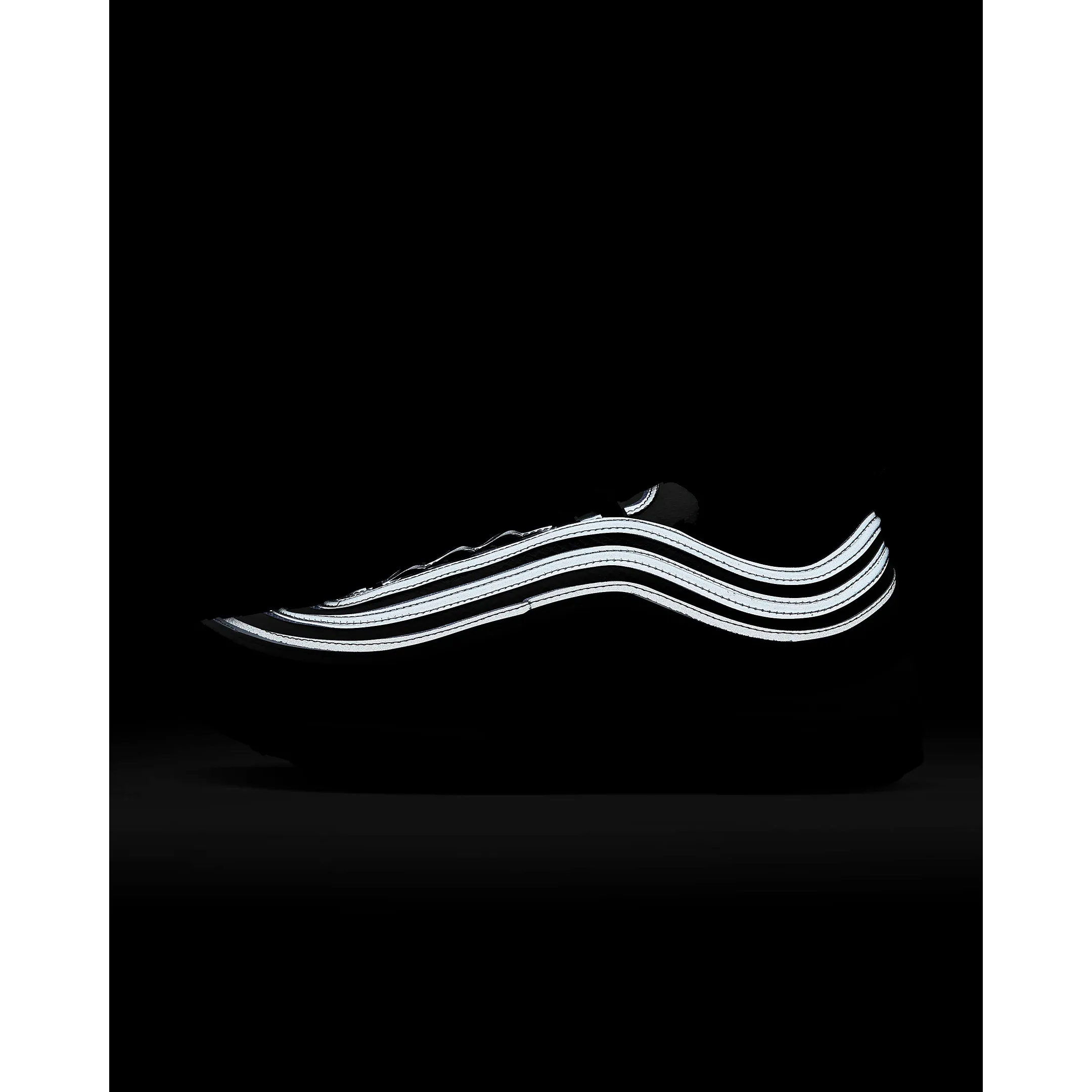 Nike Men's Air Max 97 Shoes - Black / Reflect Silver / Metallic Silver / White