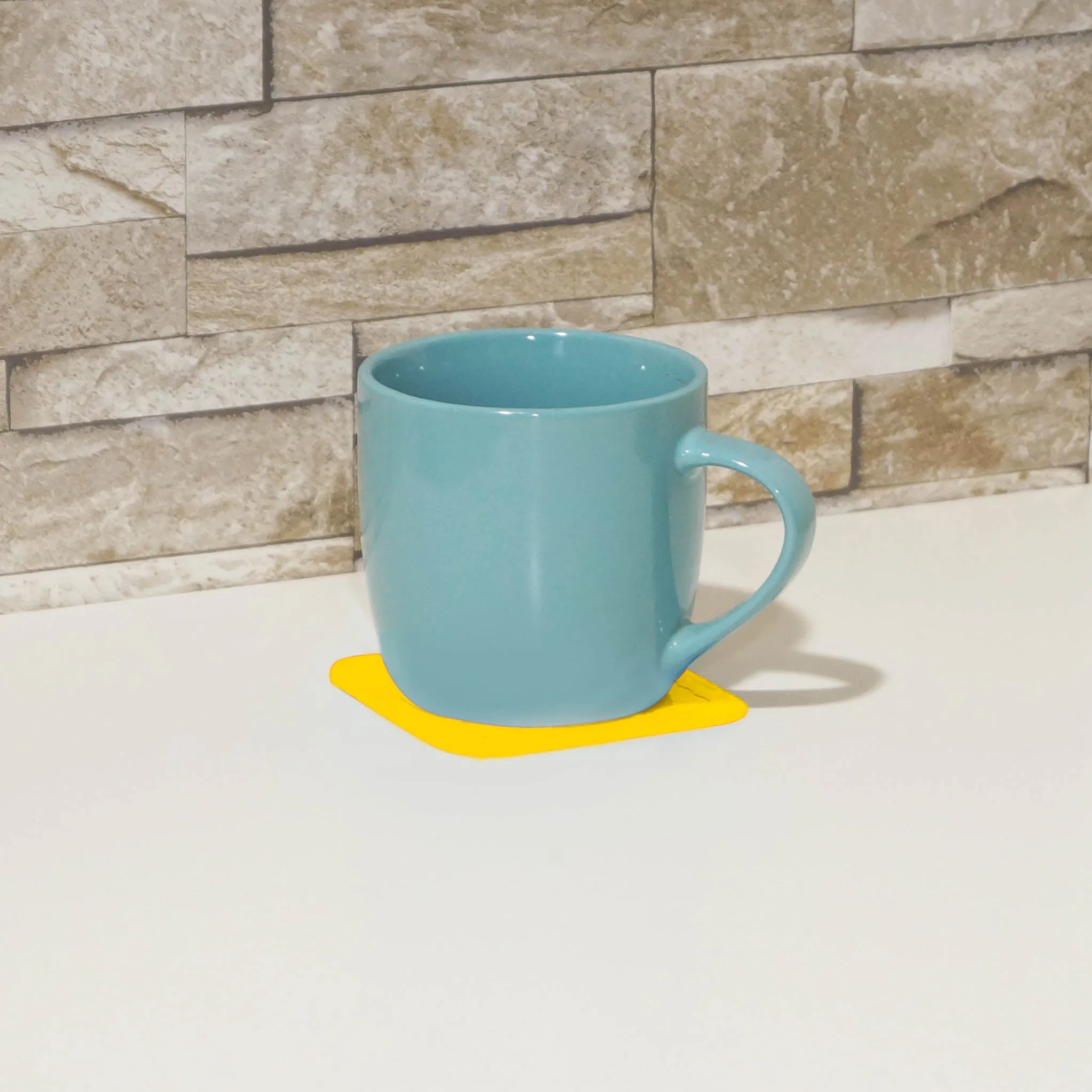 Non Slip Silicone Coaster - Square