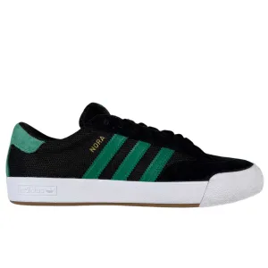 Nora Black Green Suede Adidas Skateboarding Shoes