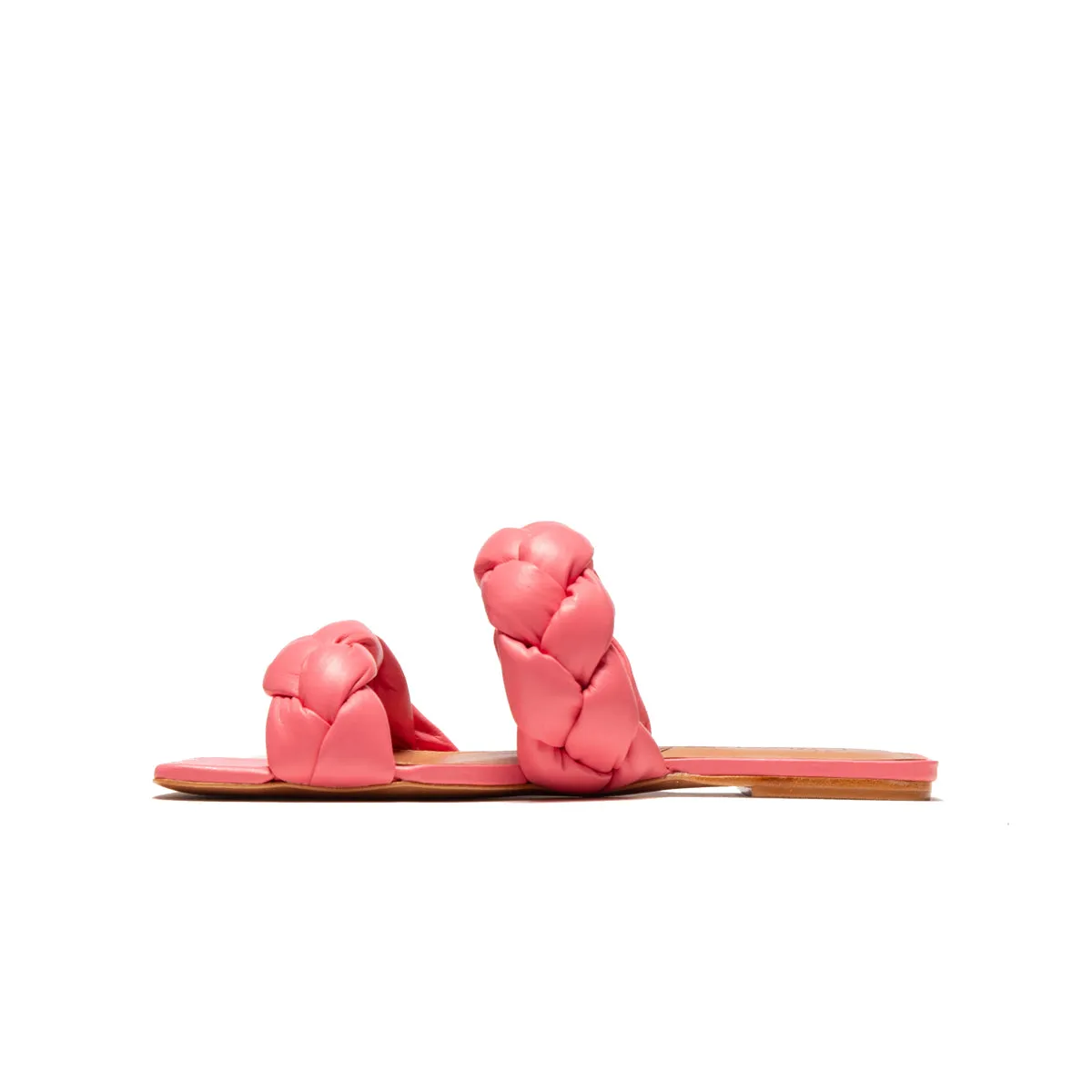 Norine Light Pink Leather