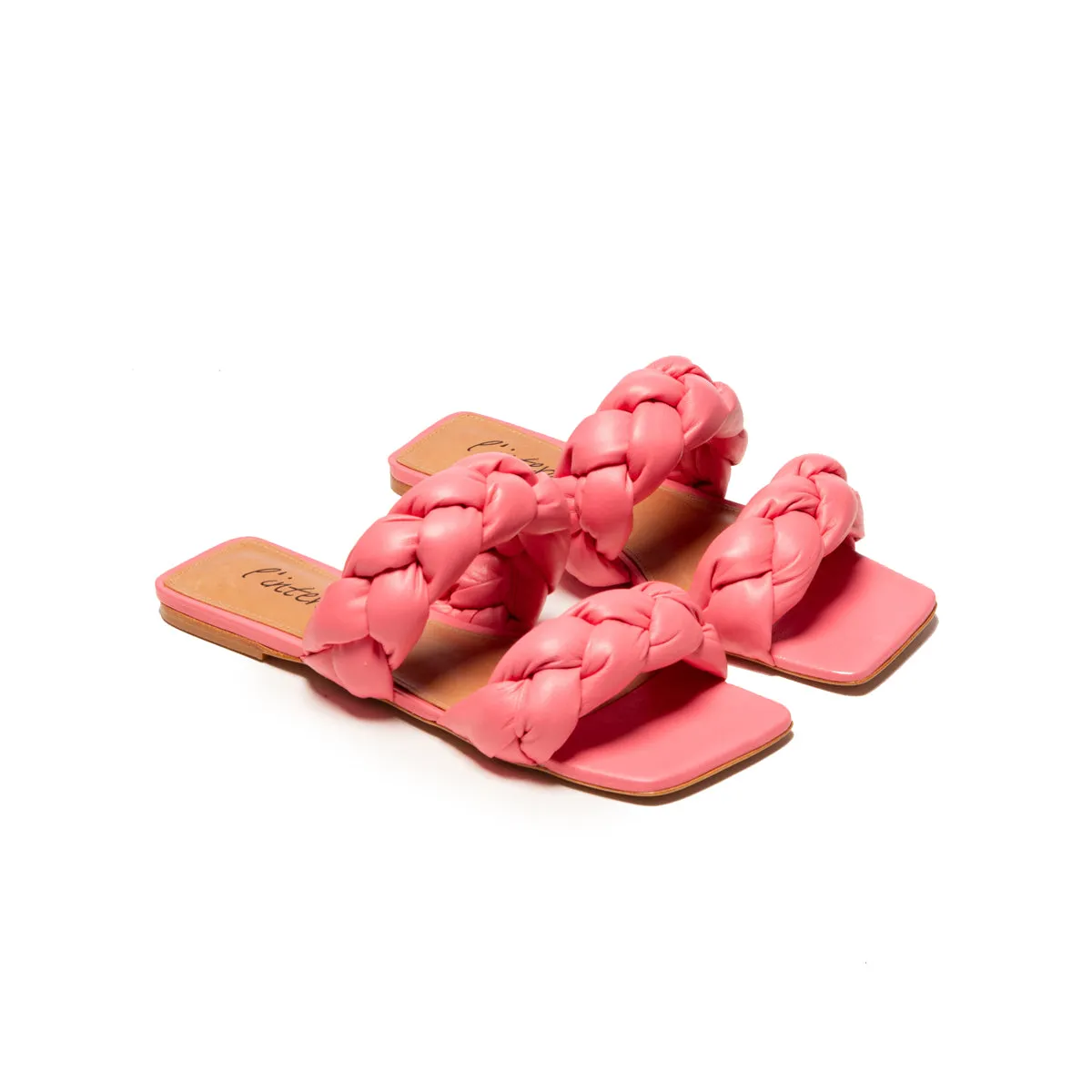 Norine Light Pink Leather