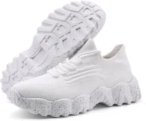 Nurse Babe Orthopedic Work Shoes, Breathable Mesh Sneakers, Non-Slip Lightweight Walking Shoes for Women