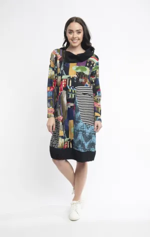 Orientique Dress - Madam Butterfly - Multi