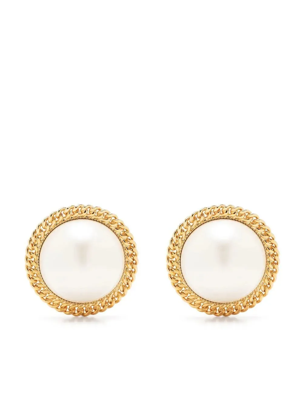 Oversize Pearl Earrings