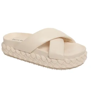 Pierre Dumas Mali Light Nude Sandals