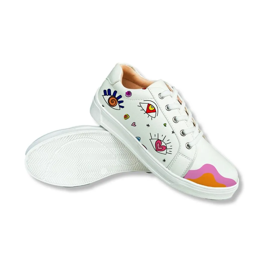 Pink Vision Sneakers