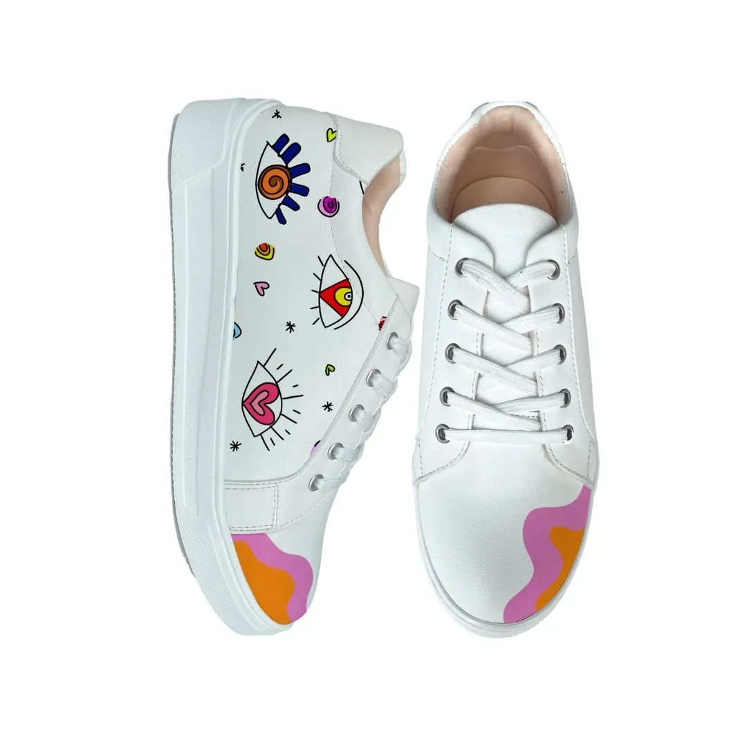 Pink Vision Sneakers