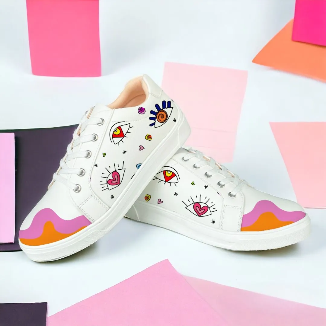 Pink Vision Sneakers