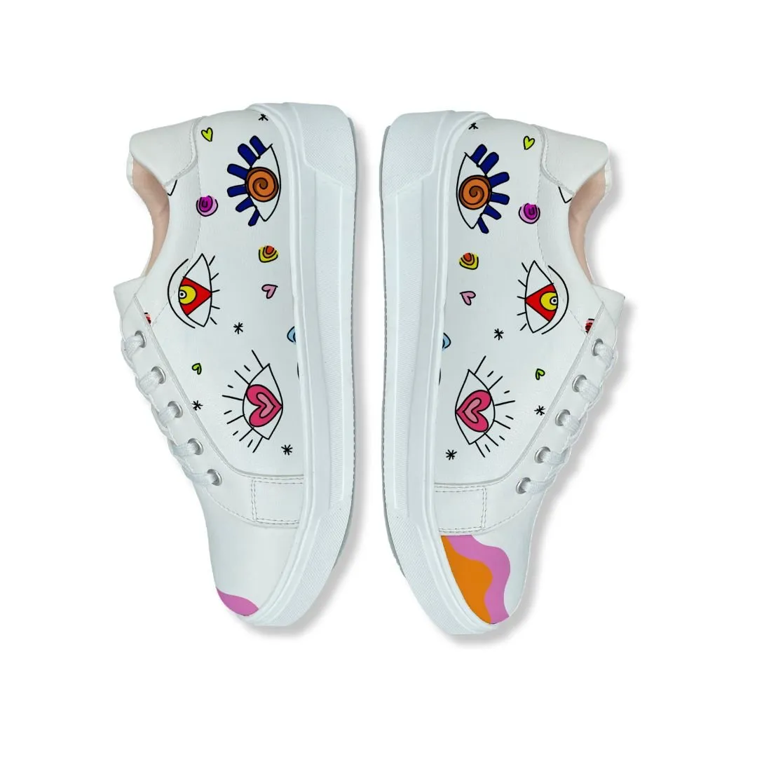Pink Vision Sneakers