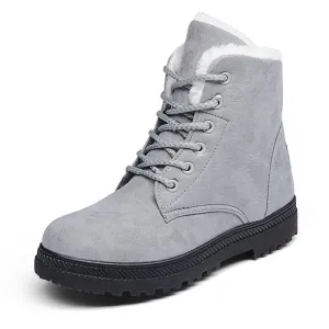 Plush Ankle Boots
