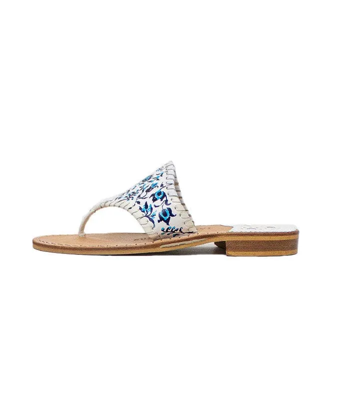 Printed Flat Sandals