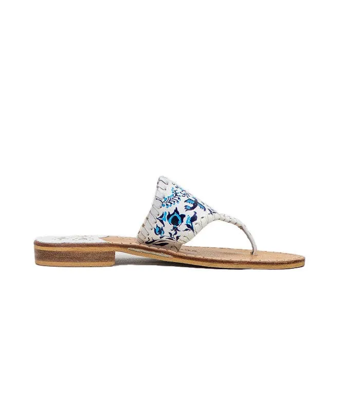 Printed Flat Sandals