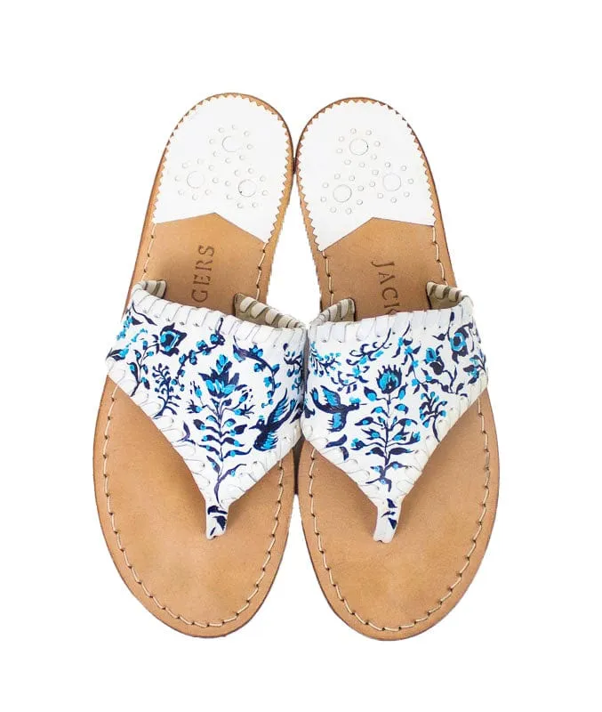 Printed Flat Sandals