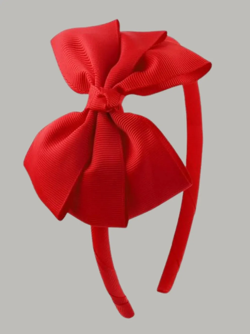 Red Bow Headband