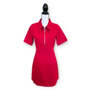 Red Denim Mini Dress~Final Sale