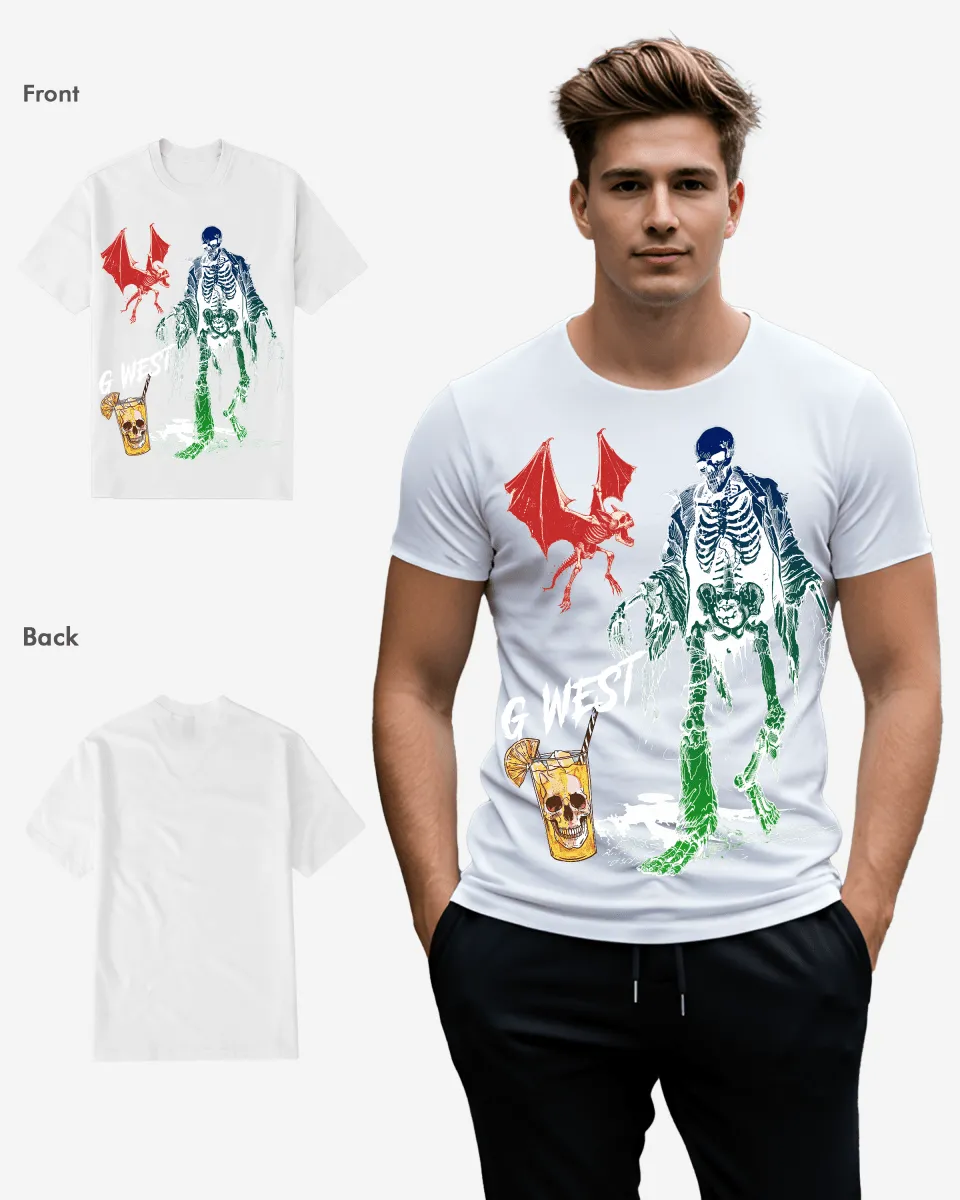 Regular Fit Bat Buddy Front Graphic T Shirt : Gwpbast5061 - 3 Colors
