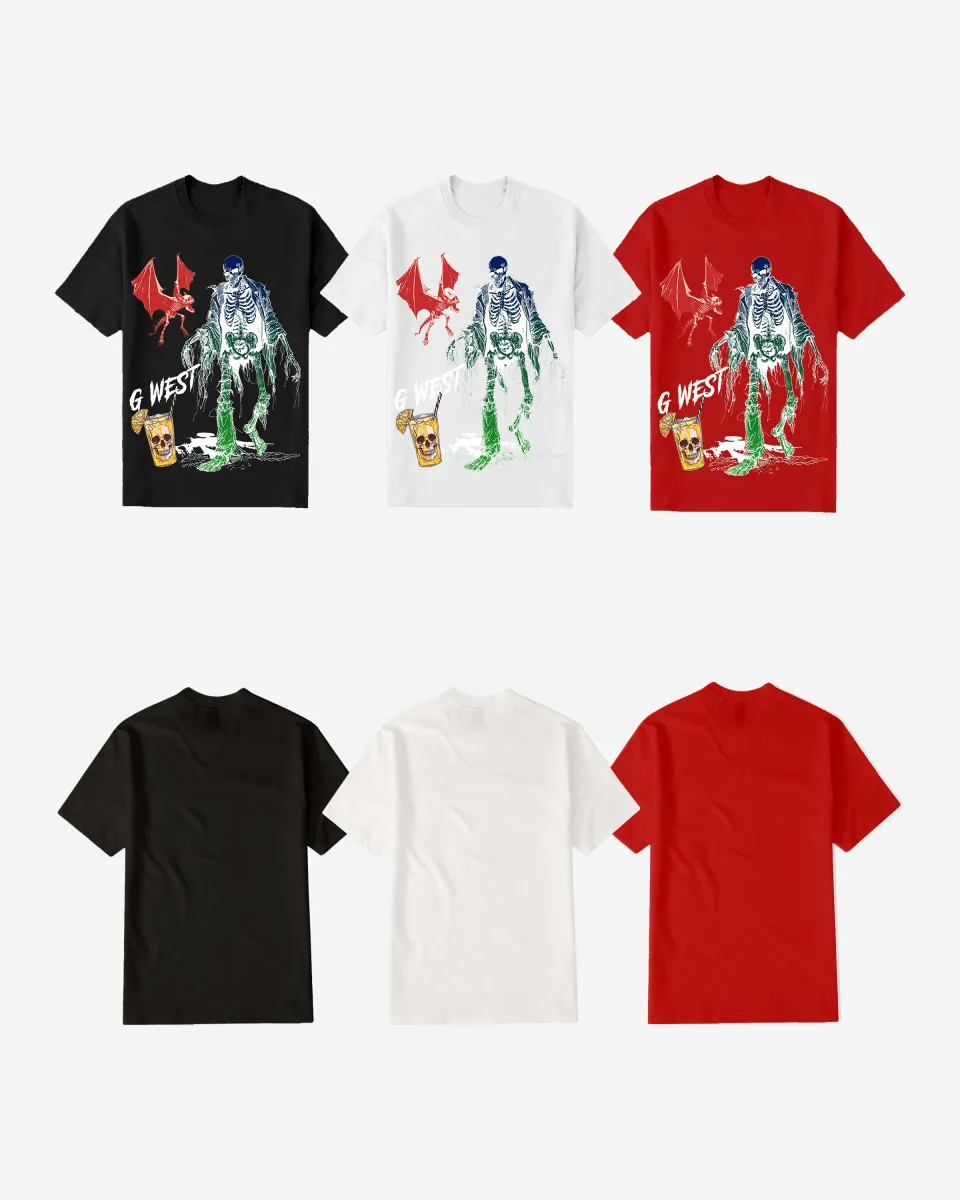 Regular Fit Bat Buddy Front Graphic T Shirt : Gwpbast5061 - 3 Colors