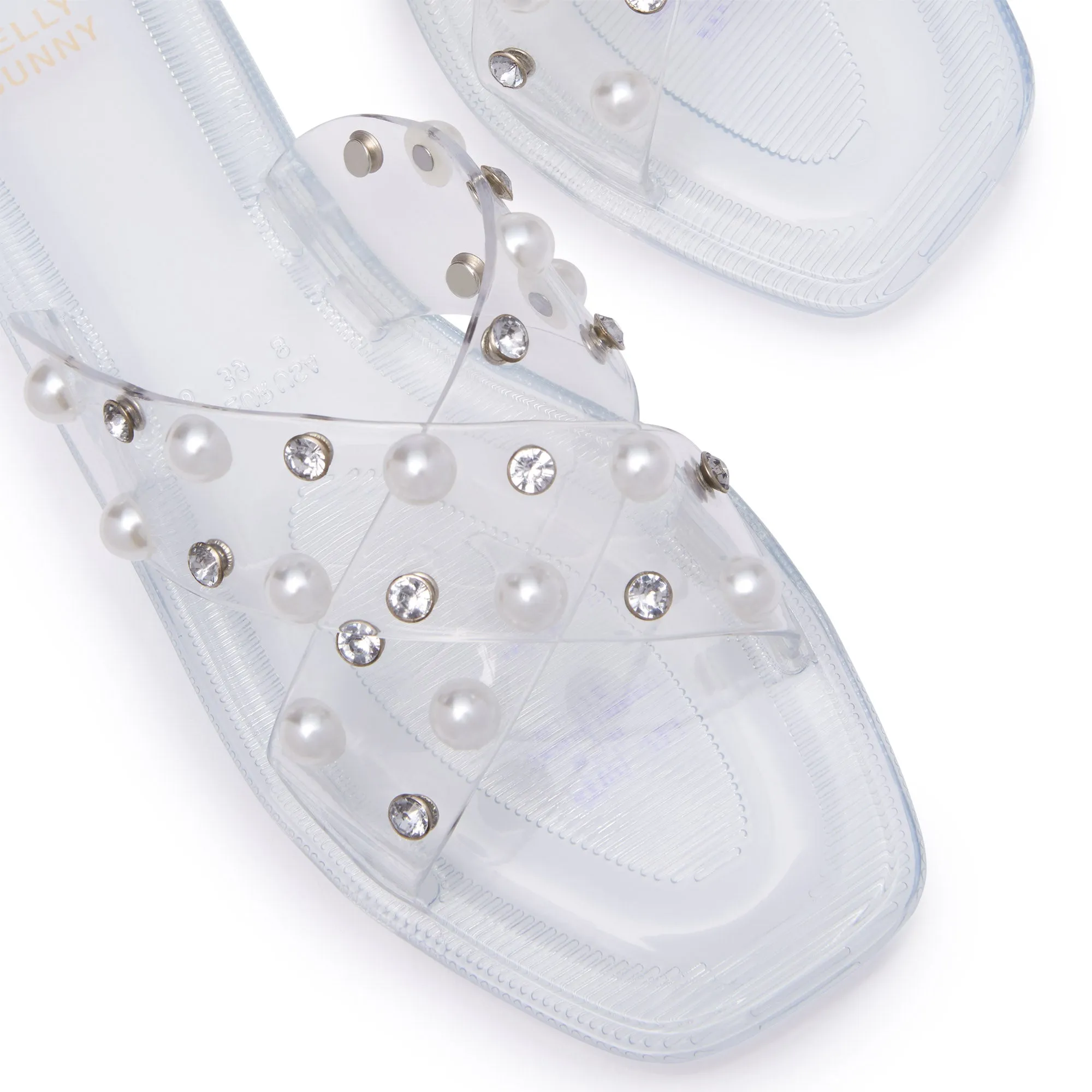 Reva Jiji Flat Sandals White