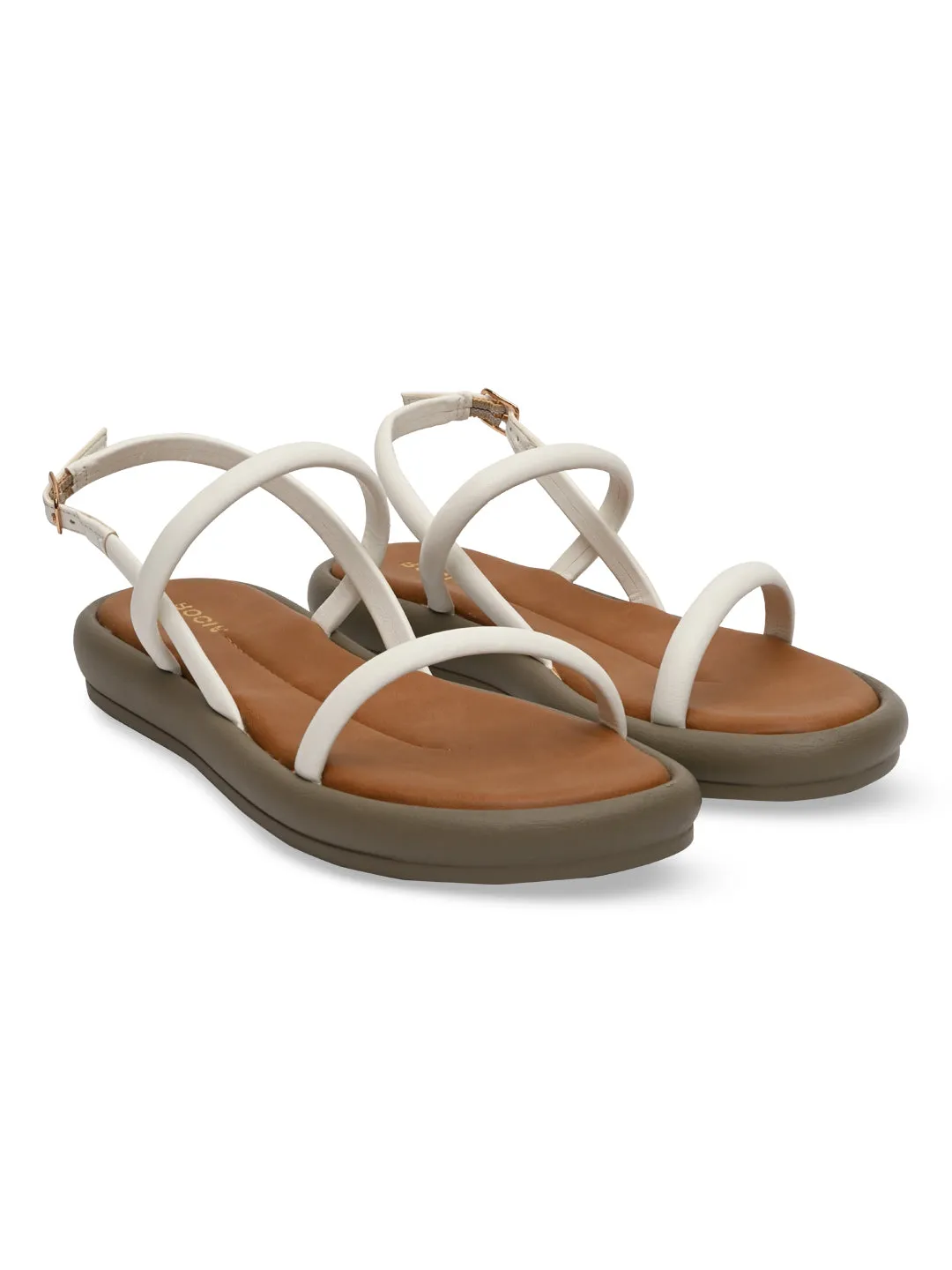 Rocia By Regal White Women Casual Flats