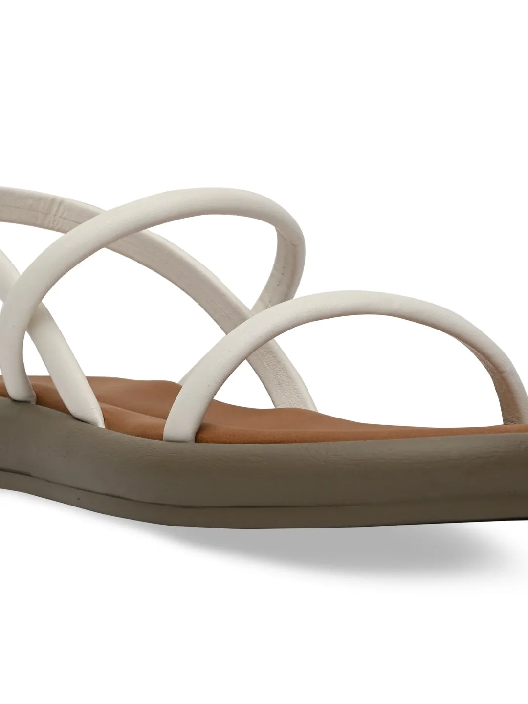 Rocia By Regal White Women Casual Flats