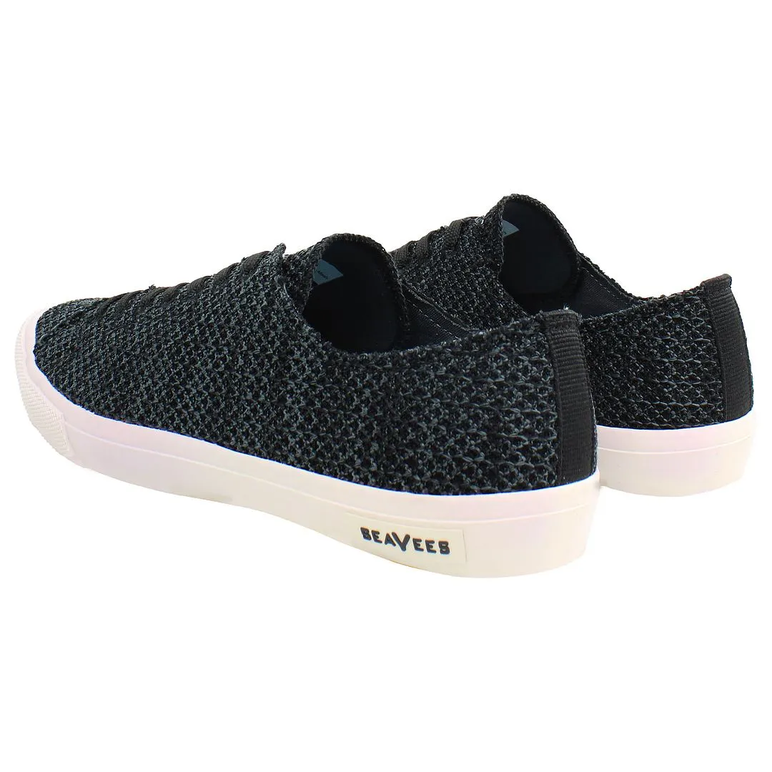 Seavees Monterey Mesh Mens Navy Plimsolls