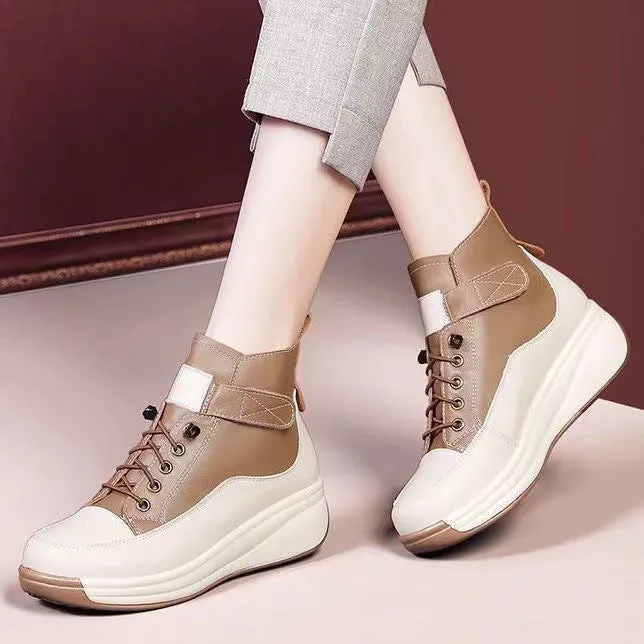 Soft Soles Casual Versatile Leather Boots